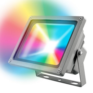 Прожектор уличный  ULF-S01-30W/RGB/RC IP65 110-240В картон