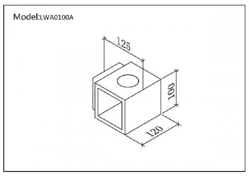 Архитектурная подсветка KUB LWA0100A-WH-WW