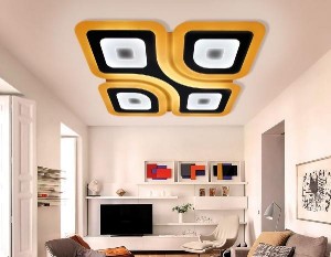 Потолочный светильник Orbital Acrylic FA89 WH 164W D500*500