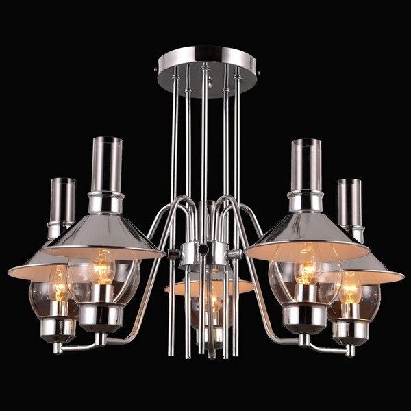 Потолочная люстра Alabarda ALABARDA 75055/5C CHROME Потолочная люстра Alabarda ALABARDA 75055/5C CHROME
