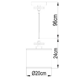 Подвесной светильник Furore A3990SP-1CC