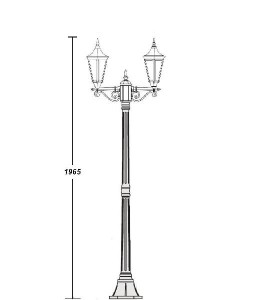 Наземный фонарь 91608 A Gb