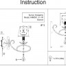 Бра Passarinho ARM001-01-W