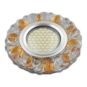 Точечный светильник Luciole DLS-L136 GU5.3 GLASSY/GOLD