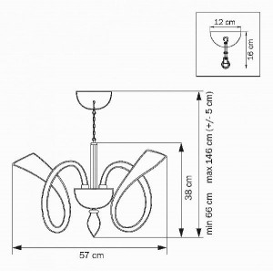 Подвесная люстра Stella 892061