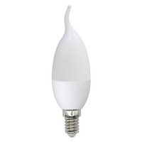 Лампочка светодиодная  LED-CW37-6W/WW/E14/FR/O картон