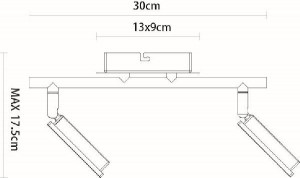 Спот Kerstin 56138-2