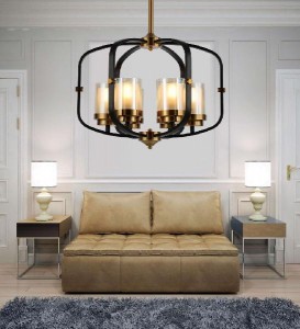 Подвесная люстра Bonton LDP 1221-6 BK+MD