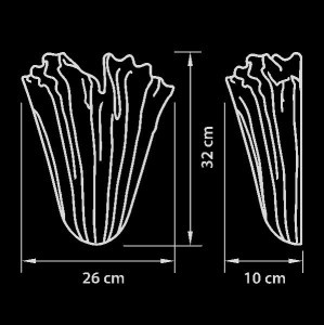 Настенный светильник Murano 601610