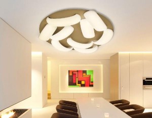 Потолочная люстра Orbital Cloud FC15/9 WH 180W D800