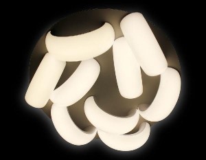 Потолочная люстра Orbital Cloud FC15/9 WH 180W D800