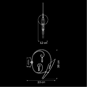 Бра SCARABEO 755614