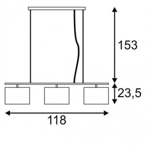 Подвесной светильник Triadem 155871